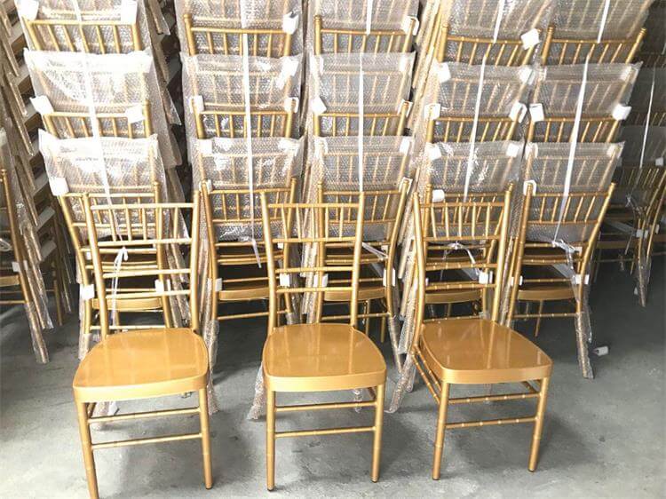 Aluminum Chiavari Chairs Manufacturer and Metal Tiffany Chairs Factory